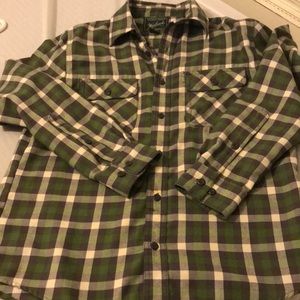 Men’s Woolrich plaid shirt